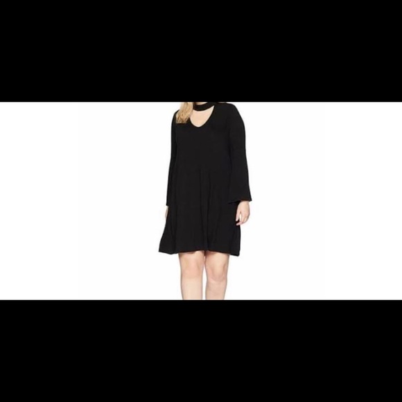 NEW Karen Kane Swing Dress w/Bell Sleeves - Picture 4 of 4